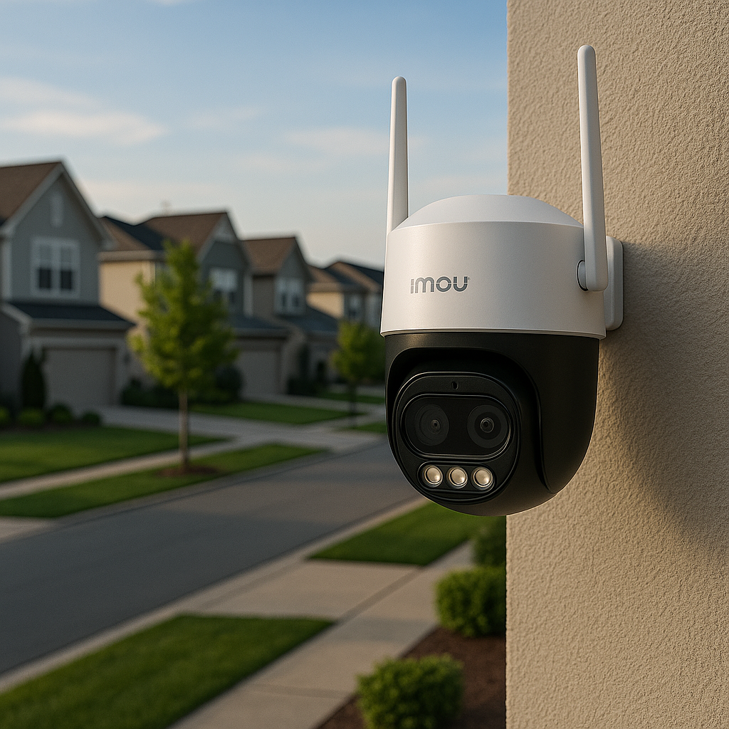 Cameră de supraveghere exterior Wi-Fi IMOU Cruiser Z, dome, IP, 5MP, 2.8mm + 12mm, IR 50m, IPC-S7DP-5M0WEZ - imagine 11