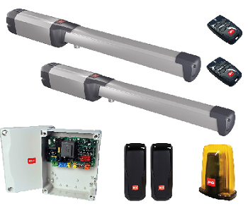 Kit automatizare porți batante max. 2x2.5 m 230V BFT Phobos AC KIT B25