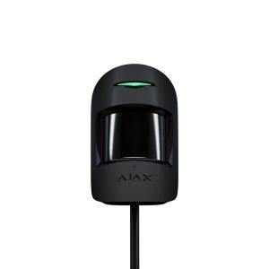 Detector cu fir PIR Ajax MotionProtect Plus Fibra Negru
