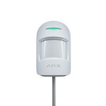 Detector cu fir PIR Ajax MotionProtect Fibră Alb