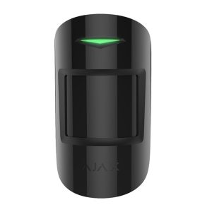 Detector Wireless PIR si Geam Spart Ajax CombiProtect Negru