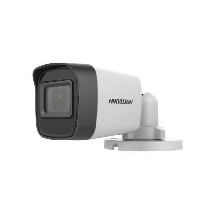 Kit 2 camere de exterior analog Hikvision 2MP complet - imagine 2