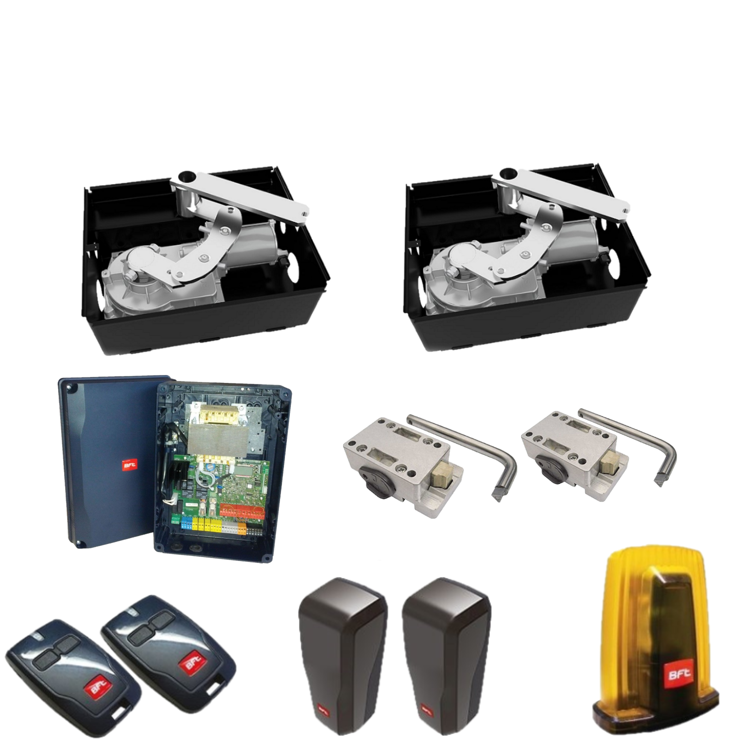 Kit automatizare poartă batantă BFT ELI BT A40 24V