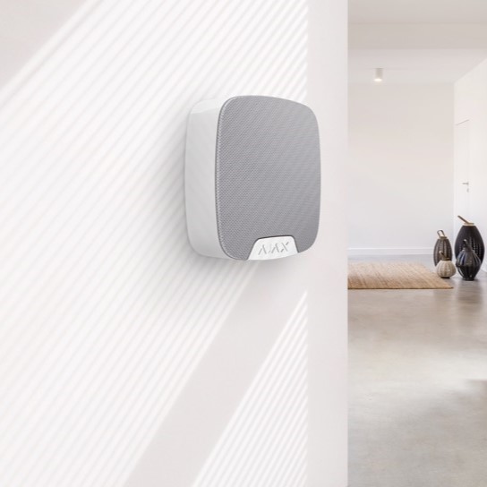Sirenă Wireless Interior Ajax HomeSiren Alba - imagine 2