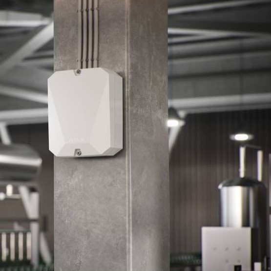 Centrală Alarmă cu fir Ajax HUB Hybrid 2G Albă - imagine 3