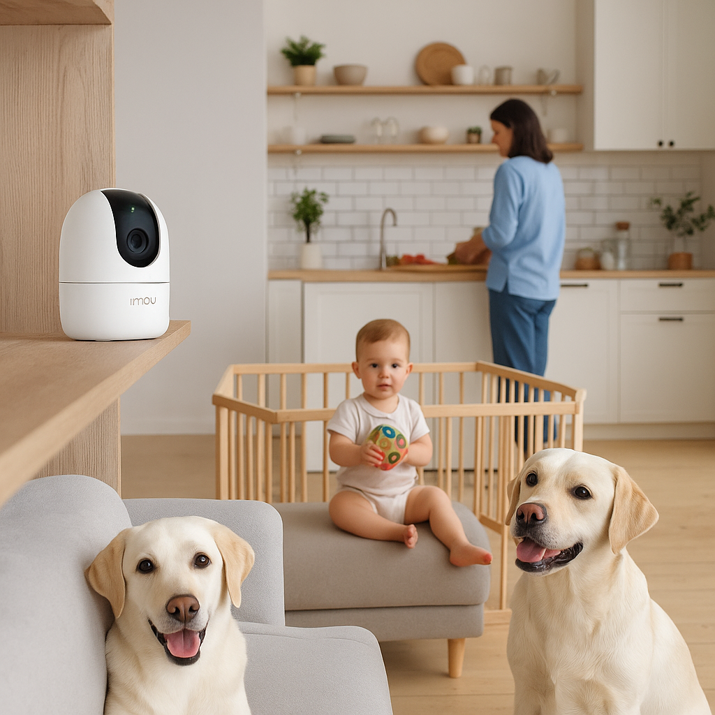 Cameră de supraveghere interior IMOU Wi-Fi Ranger 2, dome, IP, 5MP, 3.6mm, IR 10m, IPC-K2EP-5H2W - imagine 6
