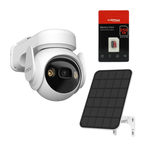 KIT Camera exterior IMOU Cell PT 4G + Panou Solar 7.2W + Card 256 GB KitImou4G256