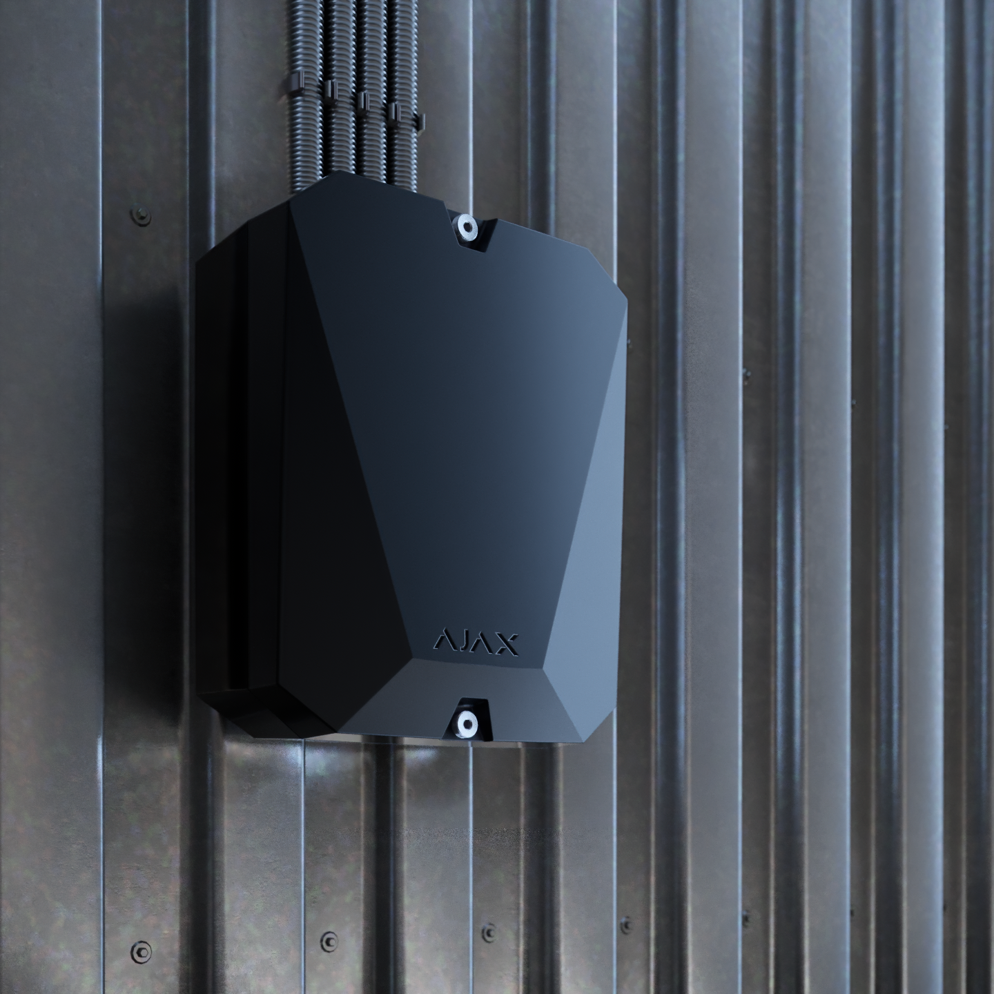 Interfață Wireless AJAX MultiTransmitter Fibră Neagră - imagine 2