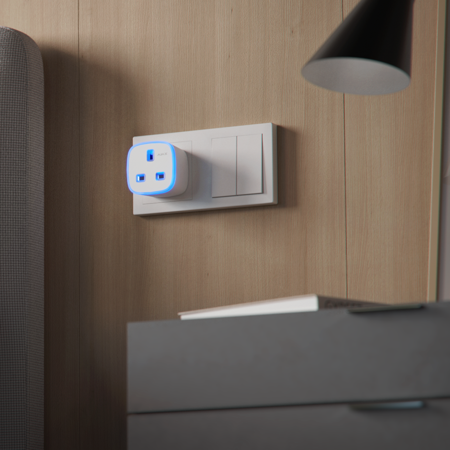 Priză Inteligentă Wireless Ajax Socket Albă - imagine 3