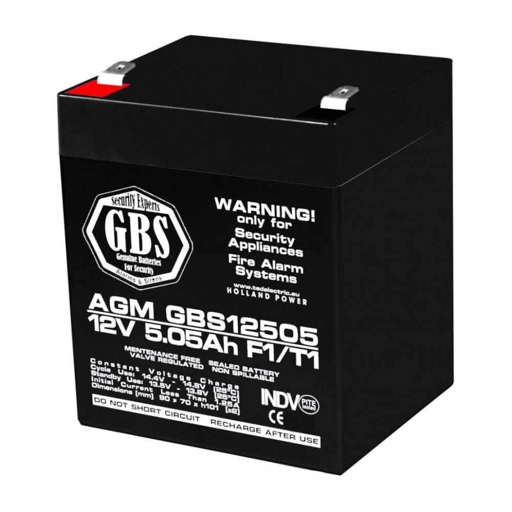 Acumulator AGM VRLA 12V 5,05A