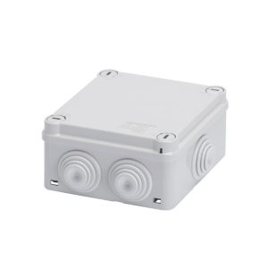 Doză legatură pătrată 100x100xh50 PT IP65 ALB
