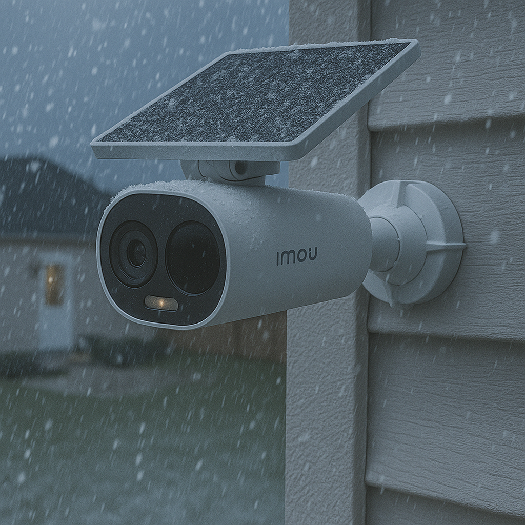 Camera de supraveghere exterior IMOU CELL 3C Wi-Fi All in One cu Panou Solar (2.2W), bullet, IP, 3MP, 2.8mm, IR 15m, baterie reincarcabila 5000 mAh, IPC-K9DCP-3T0WE-V2 - imagine 7